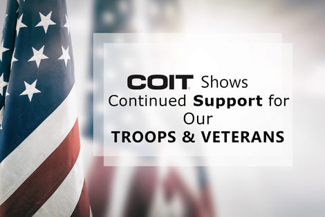 COIT Shows Continued Support for Our Troops & Veterans