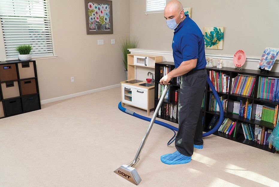 Coit Cleaner Cleaning Carpet