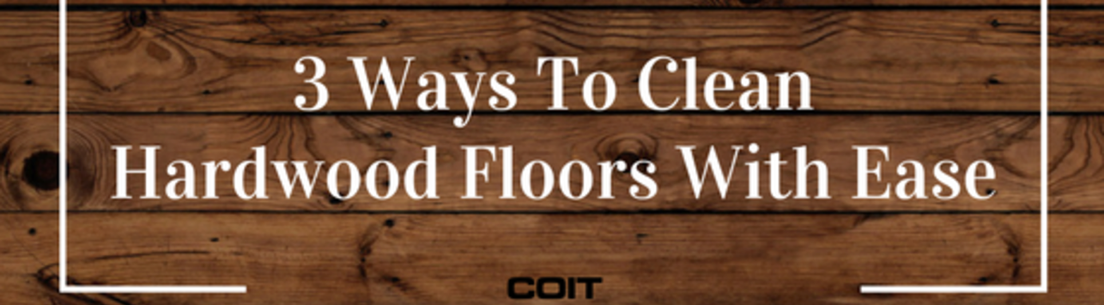 how to clean hardwood floors