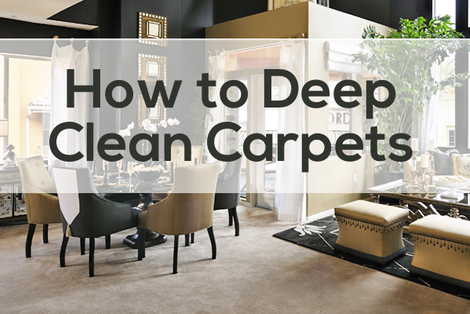 How to Deep Clean Carpets